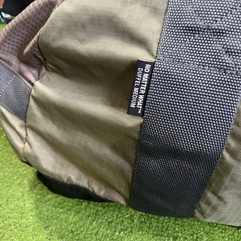 Tauck Duffle Bag LG Weekender Bag Ripstop Grey Olive Drab Carry On Travel Bag